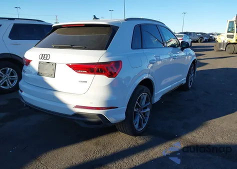2023 Audi Q3 Premium Plus 45 Tfsi S Line Quattro Tiptronic z USA, uszkodzony, nr VIN WA1EECF32P1058006